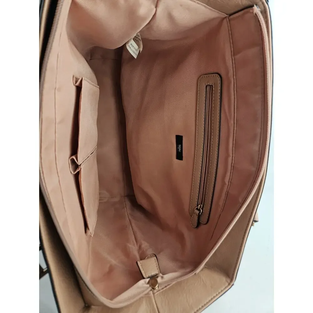Target Mossimo‎ Purse Tote Pink/Tan